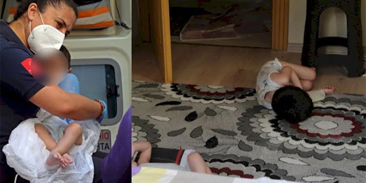 Biri bebek 4 çocuk açlıktan bayıldı… Komşuları isyan etti