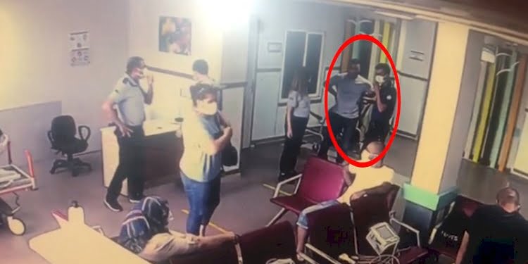 Önce polisten yardım istedi, sonra tabancasını alıp kaçmaya çalıştı