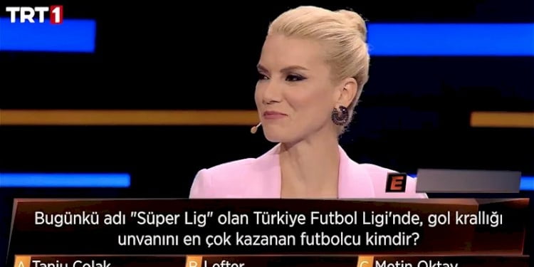 TRT 1’deki 3’te 3 yarışmasında tepki çeken hata