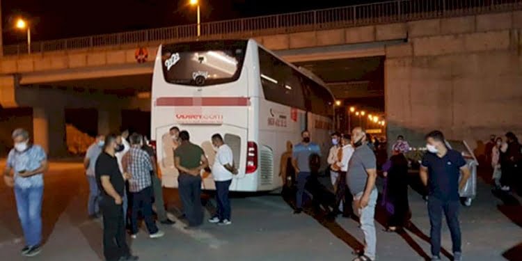 Test sonucu pozitif olan yolcu şehirlerarası otobüste yakalandı