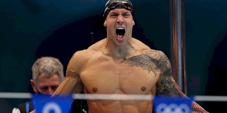 Serbest stil yüzmede olimpiyat rekoru kırıldı