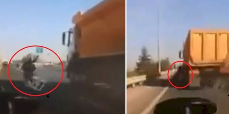 Ölümden dönen motosikletli: Böyle yapacağını hissetsem uyarmazdım