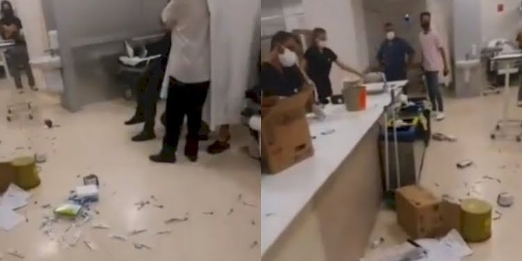 Sağlıkta şiddet devam ediyor: Serum takılmadı diye acili dağıttı