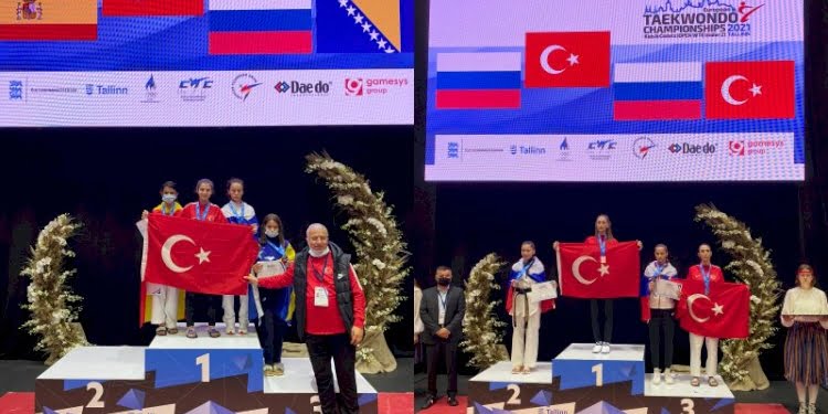 Milli tekvandocular Avrupa şampiyonu oldu