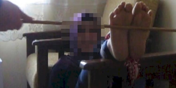 Falaka görüntüleri ortaya çıkan kargocunun eşi: Diğer kadınlardan haberim yoktu