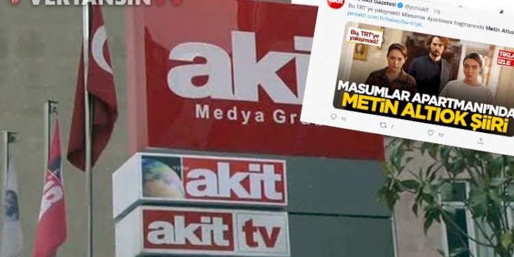 Yeni Akit’e yakışan tepki… Yakılan şairi hedef aldılar