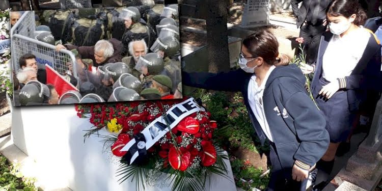 Barikatları yıkan ‘Jön Türk’… Tarık Akan mezarı başında anıldı