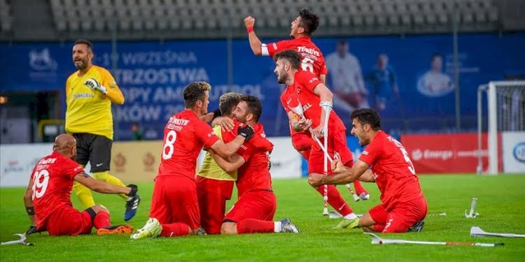 Ampute Futbol Milli Takımı, Avrupa Şampiyonası’nda finalde