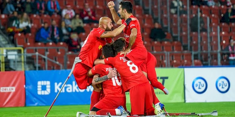 Türkiye Ampute Futbol Milli Takımı Avrupa Şampiyonu!