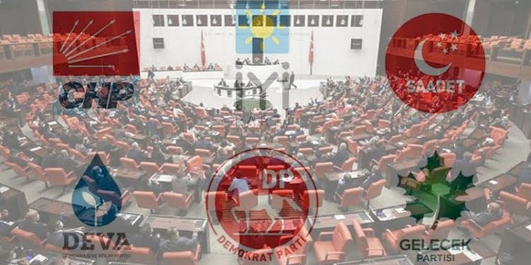 6 Siyasi partiden ortak toplantı