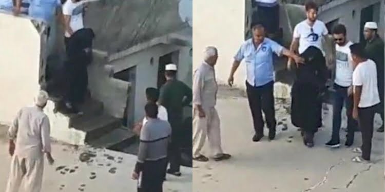 Çarşaflı hırsız girdiği evde uyuyakaldı