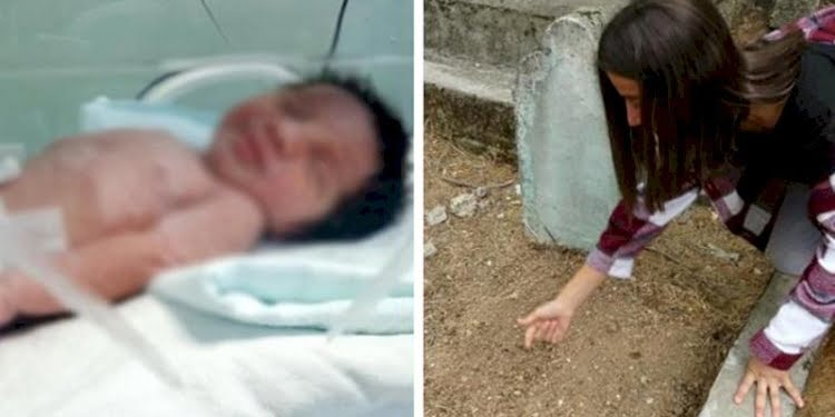 Mezarlıkta toprağa yarı gömülü bulunan bebeğin annesi ve anneannesi tutuklandı