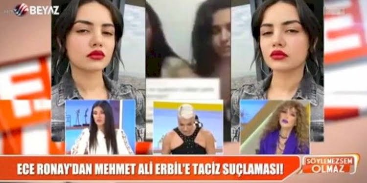 Beyaz TV ekranlarında rezillik…  Mehmet Ali Erbil, Deniz Akkaya’ya ‘sana belden aşağı vururum’ dedi, Ece Ronay, Erbil’in ses kaydını yayınladı