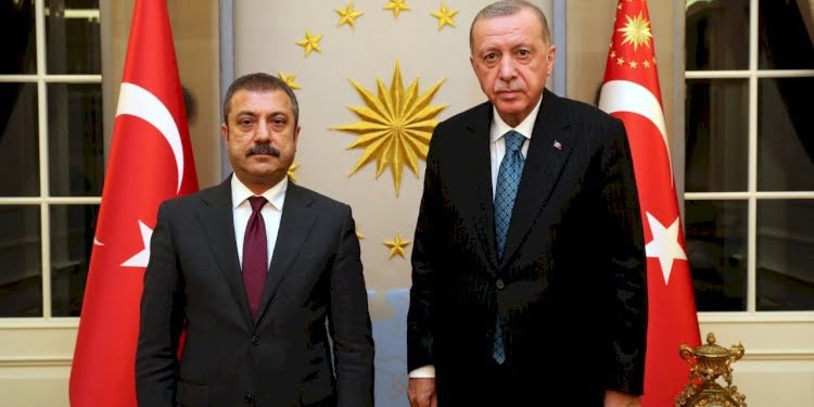 Erdoğan, TCMB Başkanı Kavcıoğlu ile görüştü