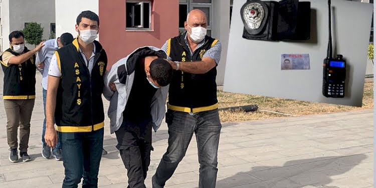 Sahte polis kimliği ve telsizle ‘narkotik uygulaması’na çıktılar