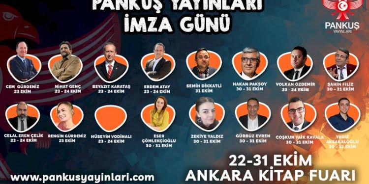 Pankuş yazarları okurlarıyla buluşuyor