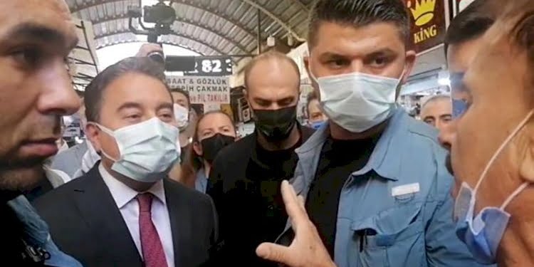 Esnaf gezisinde Ali Babacan’a AKP’li vatandaştan tepki!