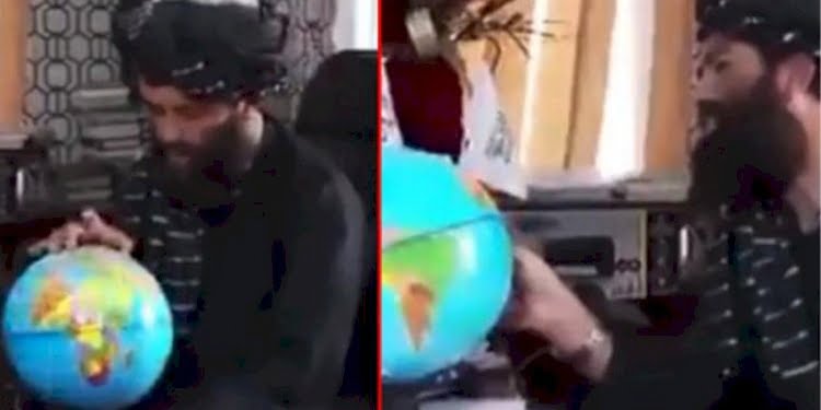 Taliban üyesi harita üzerinde Afganistan’ı bulamadı