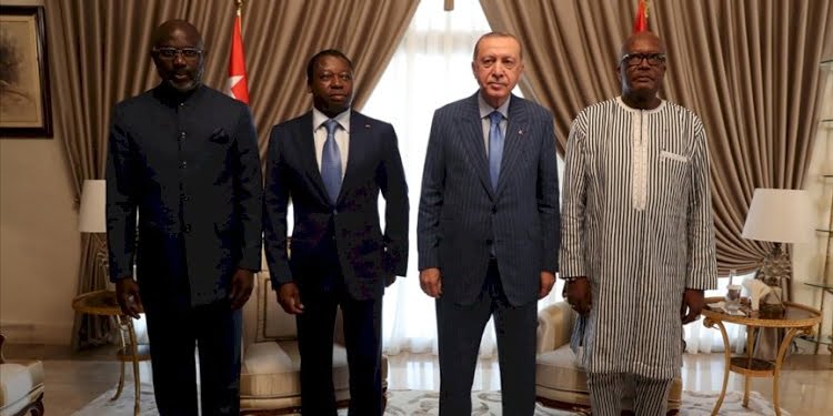 Türkiye, Togo, Burkina Faso ve Liberya liderleri ortak bildiri yayınladı