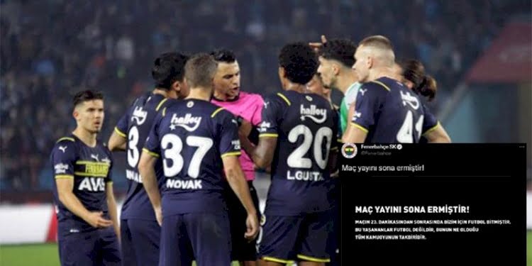 Fenerbahçe yöneticisinden tepki dolu sözler… O dakikada yayın kesildi