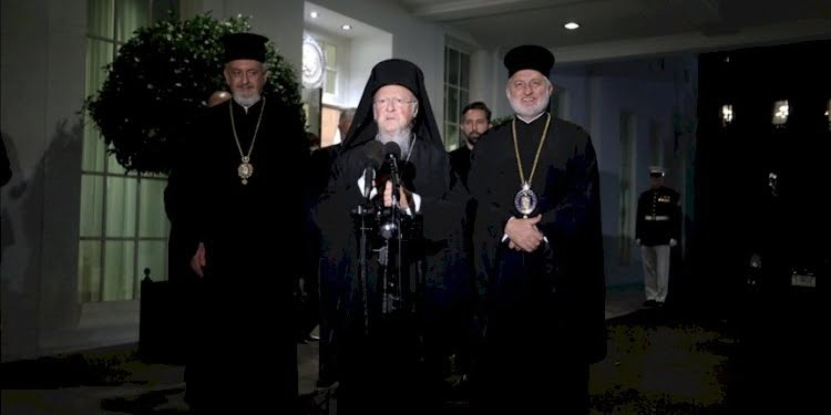 Biden, Bartholomeos ile görüştü