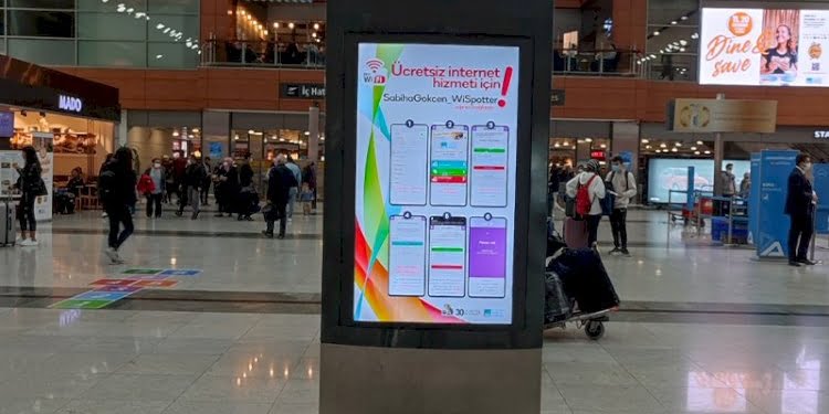 Sabiha Gökçen Havalimanı’nda ücretsiz Wi-Fi