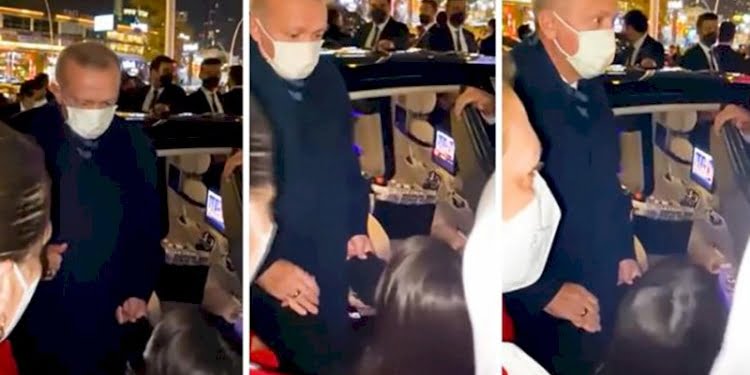 Erdoğan, küçük kız çocuğunun talebini duyunca annesine döndü: İyi yetiştirmişsin