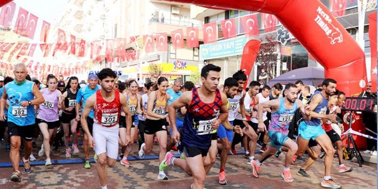 1’inci Uluslararası Mezopotamya Yarı Maraton Koşusu’na 363 sporcu katıldı