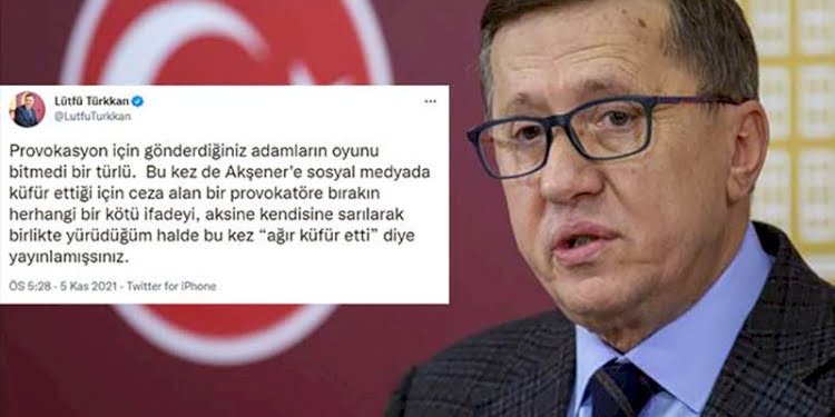 Lütfü Türkkan’dan ‘küfür’ paylaşımı