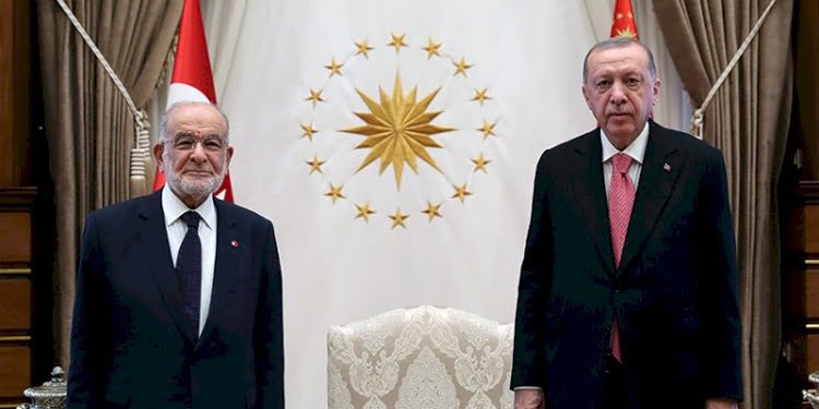 Dikkat çeken koltuk detayı… Beştepe’de sürpriz görüşme