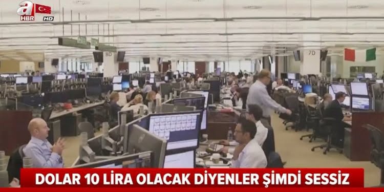‘Dolar 10 lira olacak’ diyenlerle dalga geçen A Haber şimdi sessiz