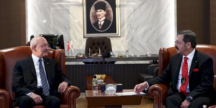 Kılıçdaroğlu’ndan TOBB Başkanı Hisarcıklıoğlu’na yaptığı sürpriz ziyaret sonrası açıklama