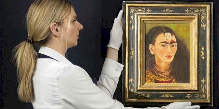 Frida Kahlo’nun otoportresine rekor fiyat