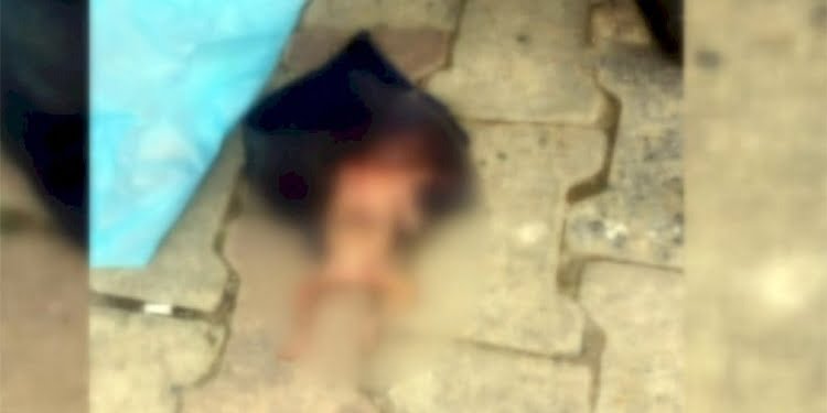 Cami bahçesinde tüyler ürperten görüntü! Poşetin içinden bebek cesedi çıktı