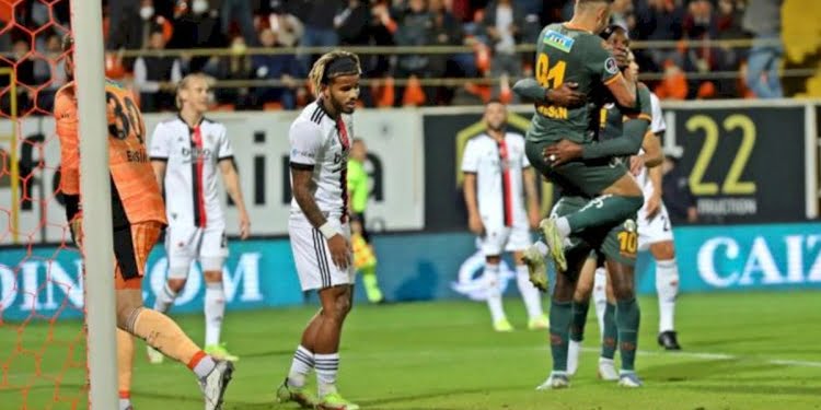 Beşiktaş, Alanyaspor’a mağlup oldu