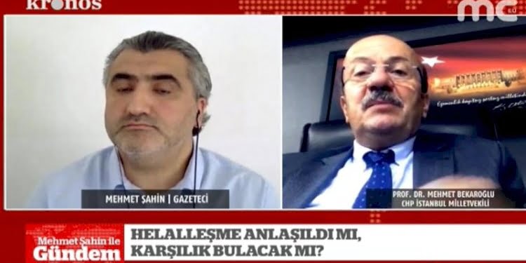CHP’li Bekaroğlu FETÖ’nün kanalında konuştu