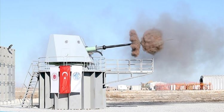 Milli Deniz Topu’nun test atışı başarıyla tamamlandı