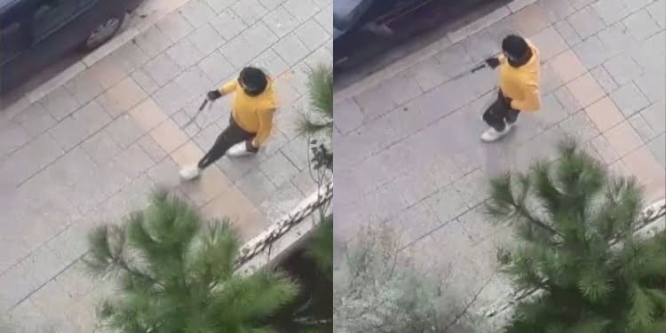 Kılıçlı görüntünün sırrı çözüldü