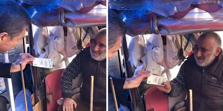 Mustafa Sarıgül’ün verdiği para esnafı güldürdü