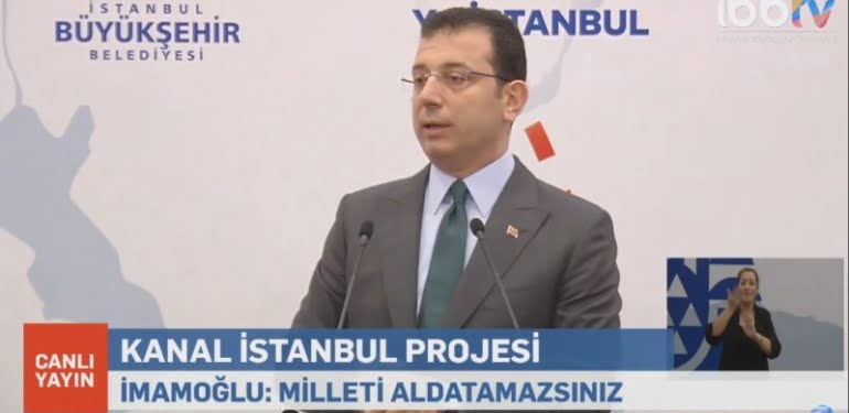 İBB Başkanı İmamoğlu’dan Kanal İstanbul açıklaması: Cinayet!