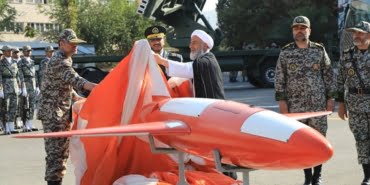 İran’ın yeni İHA’sı ‘Kian’ tanıtıldı (DHA)