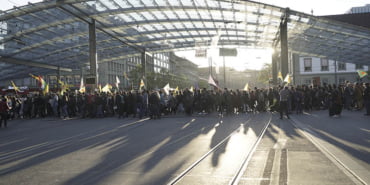 Protest against the ongoing Turkish military operation in northern Syria
