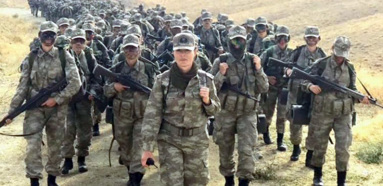 Artemisia’dan Nazlıgül Üsteğmene kadın askerler