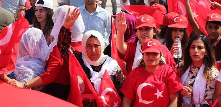 Doğu ve Güneydoğu kentleri PKK’ya karşı yürüdü
