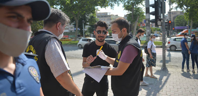 Maske denetimleri başladı: Ceza yağdı