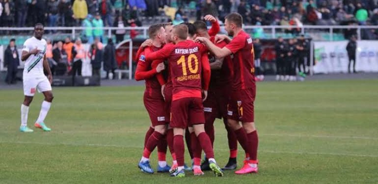 Kayserispor 7 maç sonra deplamanda güldü