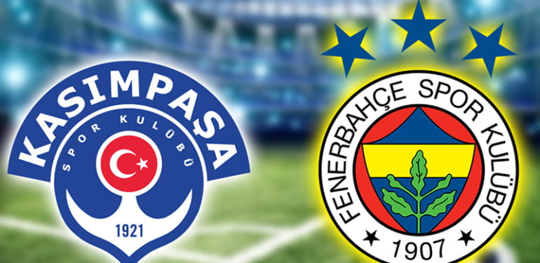 Kasımpaşa Fenerbahçe maçının ilk 11’leri belli oldu