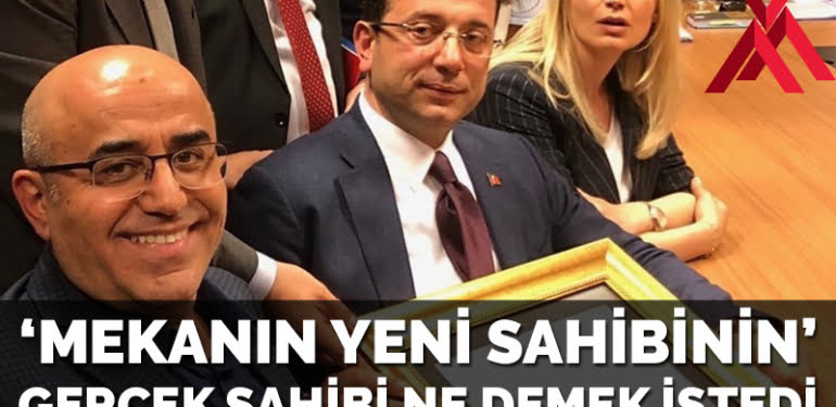 Mekanın yeni sahibinin gerçek sahibi ne demek istedi?