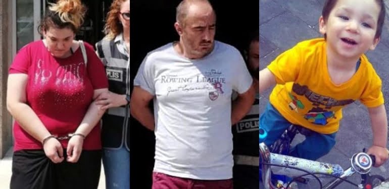 Minik Eymen’in katilleri hakim karşısında