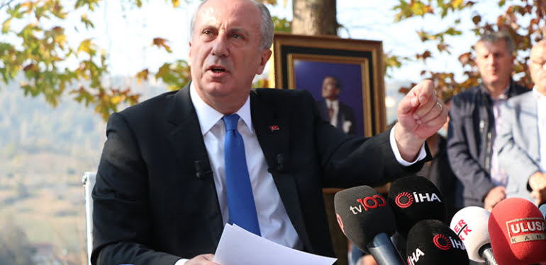 Muharrem İnce: Komplo deyip çıkamazsınız, parti içinde çete var